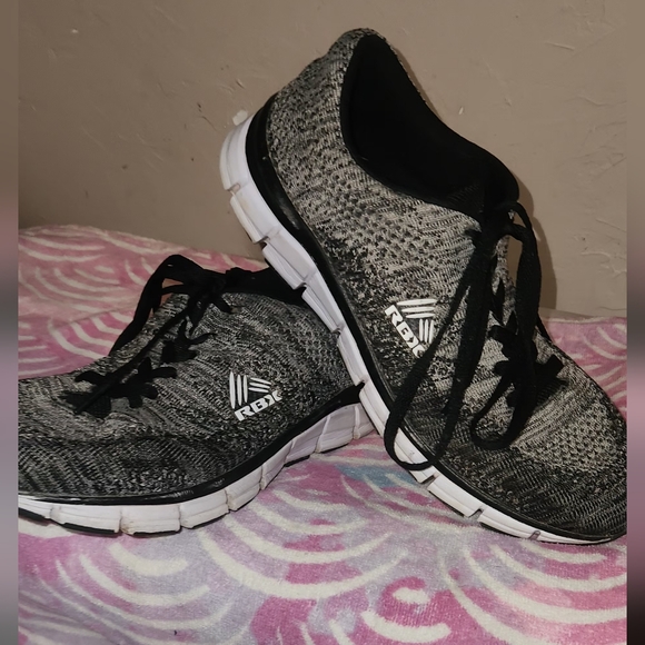 RBX Black and Gray Men's Sneakers - Picture 1 of 4